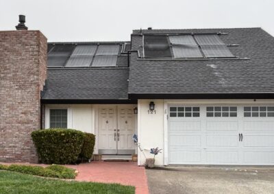 Before exterior painting